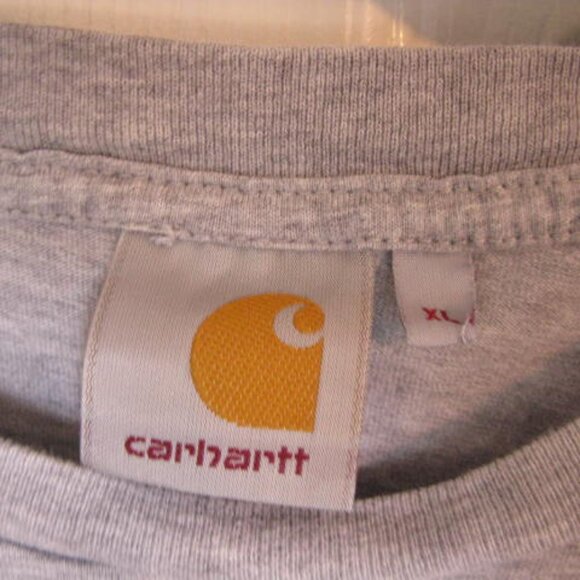 Men's Carhartt XL Gray T-shirt - Picture 3 of 3